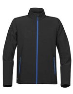 Stormtech Softshell-Jacke mit Fleecefutter für Herren, Black/Azure Blue XL, ST88 – Bild 1