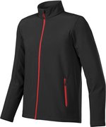Stormtech Softshell-Jacke mit Fleecefutter für Herren, Black/Azure Blue XL, ST88 – Bild 8