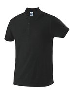 Starworld Poloshirt aus Bio-Baumwolle für Herren – Black