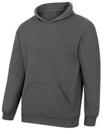 Unisex Organic Cotton Hooded Sweatshirt – Gunmetal
