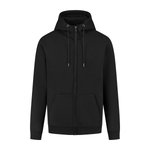 Starworld Bio-Baumwolle Sweatjacke mit Reißverschluss, Deep Black XS, SW240 – Bild 3
