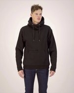 Starworld Bio-Baumwoll-Kapuzen-Sweatshirt mit Handytasche, Deep Black XS, SW245 – Bild 1