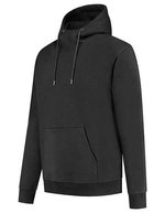 Starworld Bio-Baumwoll-Kapuzen-Sweatshirt mit Handytasche – Deep Black