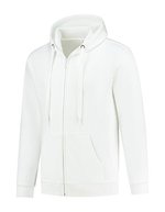 Starworld Raglan Kapuzensweatshirt mit Fleece-Futter, Black XL, SW250 – Blanc