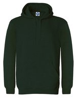 Sweatshirt mit Kängurutasche und Fleece – Bottle Green