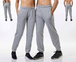 Starworld Fleece Jogginghose mit elastischem Bund, Black XS, SW277 – Bild 1