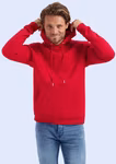 Starworld Hoodie with Kangaroo Pocket, Bright Red XXL, SW285 – image 2
