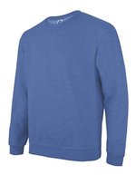 Langarm Sweatshirt mit Antipilling-Ausstattung – Blue Heather