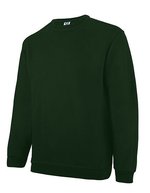 Langarm Sweatshirt mit Antipilling-Ausstattung – Bottle Green