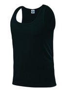 Starworld Ärmelloses Sportshirt aus Mikropolyester – Black