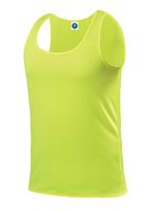 Starworld Ärmelloses Sportshirt aus Mikropolyester – Fluorescent Yellow