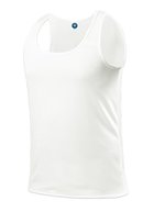 Starworld Ärmelloses Sportshirt aus Mikropolyester – White