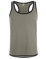 Starworld Ärmelloses Sport-Shirt aus Ultra-Tech-Material, Atoll/White XS, SW305 – Sport Gris (Melange)/Noir
