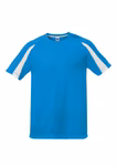 Starworld Ultra-Tech Sportshirt mit Kontrast-Ärmeln, Fluorescent Green/Fluorescent Yellow M, SW309 – Bild 3