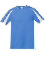Starworld Ultra-Tech Sportshirt mit Kontrast-Ärmeln – Atoll/White