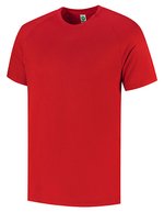 Unisex Recycled Multi Sport T-Shirt – Fiesta Red