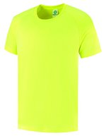 Unisex Recycled Multi Sport T-Shirt – Fluorescent Jaune