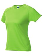 Starworld Sport T-Shirt mit Raglan-Schnitt für Damen – Fluorescent Green