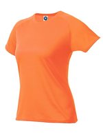 Starworld Sport T-Shirt mit Raglan-Schnitt für Damen – Fluorescent Orange