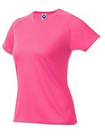 Starworld Sport T-Shirt mit Raglan-Schnitt für Damen – Fluorescent Pink