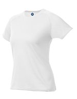 Starworld Sport T-Shirt mit Raglan-Schnitt für Damen, Black XS, SW403 – White