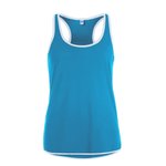 Starworld Sportshirt mit feuchtigkeitsableitenden Eigenschaften, Deep Royal/White M, SW405 – Bild 3