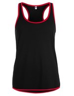 Starworld Sportshirt mit feuchtigkeitsableitenden Eigenschaften – Black/Fiesta Red