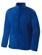 Starworld Fleecejacke mit Kadettkragen und Zugband, Black S, SW700 – Profond Royal