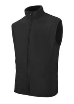 Starworld Fleeceweste mit Kadettkragen für Herren, Black S, SW735 – Bild 3