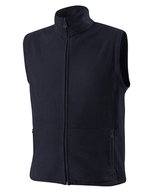 Starworld Fleeceweste mit Kadettkragen für Herren, Black S, SW735 – Bild 2