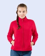 Starworld Sportliche Fleecejacke mit Kadettkragen, Black S, SW750 – Bild 1