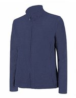 Starworld Sportliche Fleecejacke mit Kadettkragen, Black S, SW750 – Bleu marine
