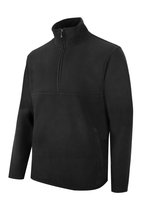 Starworld Zip Neck Fleece Black S (SW770), SW770 – Bild 3