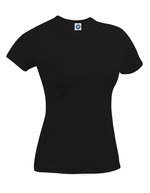 Starworld Lang geschnittenes Bio-Baumwolle T-Shirt, White M, SWGL2 – Noir