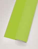 L-FLEX Transferfolie, matte Oberfläche, 80°C Waschbeständigkeit, Antique Gold (ca. Pantone 18-0950TCX) Meter, T100 – Light Green (ca. Pantone 366C)
