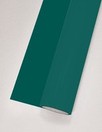 L-FLEX Transferfolie, matte Oberfläche, 80°C Waschbeständigkeit, Antique Gold (ca. Pantone 18-0950TCX) Meter, T100 – Turquoise (ca. Pantone 3155C)