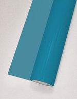 L-Flex Nylon Flexfolie für Textilien, Black (ca. Pantone Black 3C) Meter, T500 – Light Blue (ca. Pantone 2925C)