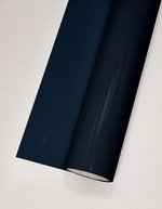 L-Flex Nylon Flexfolie für Textilien, Black (ca. Pantone Black 3C) Meter, T500 – Navy Blue (ca. Pantone 296C)