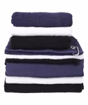 Towel City Handtuch Baumwolle 50x100 cm Fischgrätrand, White 50 x 100 cm, TC034 – Bild 3