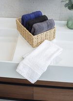 Towel City Luxus Gästehandtuch 30x50 cm Baumwolle, White 30 x 50 cm, TC05 – Bild 1