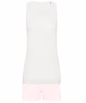 Towel City Ärmelloses Damenoberteil mit Tasche, White/Pink M, TC052 – Bild 3