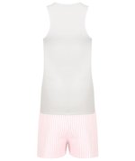 Towel City Ärmelloses Damenoberteil mit Tasche, White/Pink S, TC052 – Bild 4