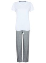 Towel City Baumwoll-Jersey T-Shirt mit Stulpen, White/Heather Grey XS, TC053 – Bild 3