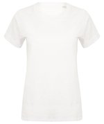 Towel City Baumwoll-Jersey T-Shirt mit Stulpen, White/Heather Grey XS, TC053 – Bild 4
