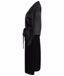 Towel City Accappatoio kimono in raso elasticizzato, Black M/L, TC054 – immagine 5