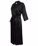 Towel City Accappatoio kimono in raso elasticizzato, Black M/L, TC054 – immagine 6