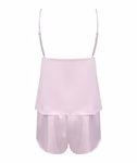 Towel City Satin Cami Pyjama-Set mit Shorts, Black M/L, TC057 – Bild 4
