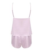 Towel City Satin Cami Pyjama-Set mit Shorts, Black M/L, TC057 – Bild 4