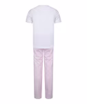 Towel City Pyjama Set with Crew Neck for Kids, White/Navy 11/13 Jahre, TC059 – image 4