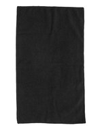 Towel City Mikrofaser-Badehandtuch – Black